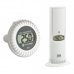 TFA 30.3310 czujnik temperatury i wilgotności bezprzewodowy z czujnikiem basenowym temperatury wody do WeatherHub Smart Home - OUTLET