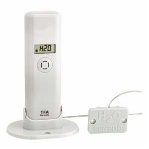 TFA 30.3305.02 czujnik temperatury i wilgotności bezprzewodowy z sondą detekcji wody do WeatherHub Smart Home