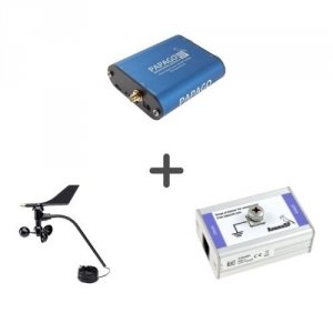 Papouch zestaw pomiarowy METEO WiFi EDSP z anemometrem i modułem przeciwprzepięciowym internetowy wieloparametrowy Modbus TCP