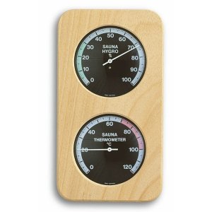 TFA 40.1004 termohigrometr do sauny czujnik temperatury i wilgotności mechaniczny 2 x 86 mm
