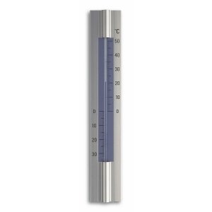 TFA 12.2045 - termometr zewnętrzny ścienny, aluminiowy