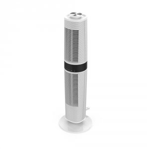 Airbi ZEPHYR wentylator kolumnowy pionowy obrotowy 360° dwustrefowy 500 m3, 50 m2, pilot - OUTLET