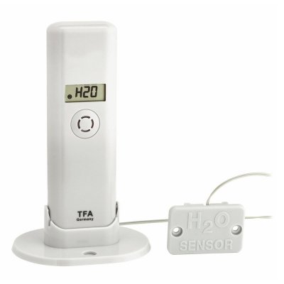 TFA 30.3305.02 czujnik temperatury i wilgotności bezprzewodowy z sondą detekcji wody do WeatherHub Smart Home