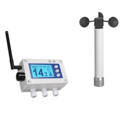 Navis W410XL rejestrator prędkości wiatru sygnalizacyjny bezprzewodowy wyjście przekaźnikowe moduł on-line WiFi moduł Bluetooth 