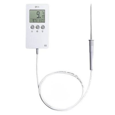 Termoprodukt DT-1 MIN/MAX termometr laboratoryjny elektroniczny rezystancyjny Pt1000 z sondą szpilkową bardzo precyzyjny 