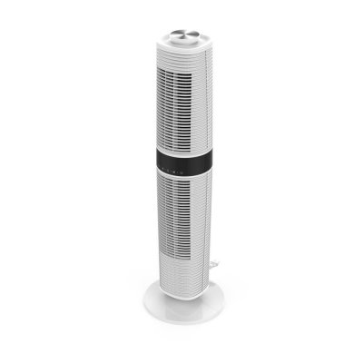 Airbi ZEPHYR wentylator kolumnowy pionowy obrotowy 360° dwustrefowy 500 m3, 50 m2, pilot - OUTLET