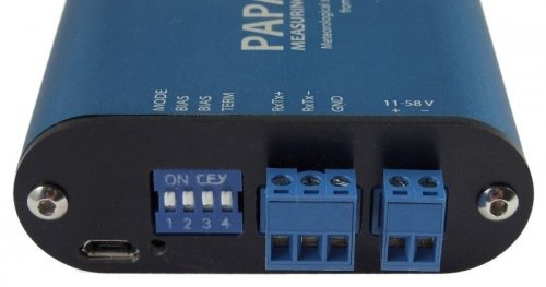 Papouch PAPAGO Meteo RS moduł pomiarowy wielokanałowy Modbus RTU