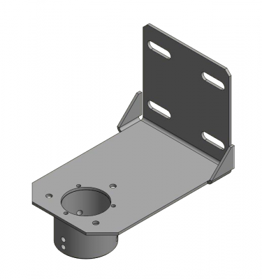 BRACKET-1 uchwyt montażowy masztowy do serii WDC, WDS, SA, RS2