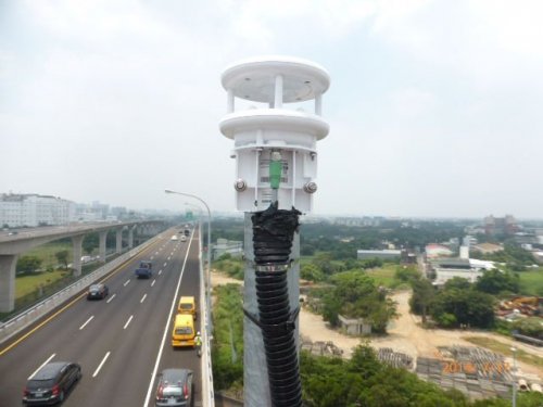 Lufft WS200 wiatromierz ultradźwiękowy czujnik prędkości i kierunku wiatru anemometr przemysłowy Modbus