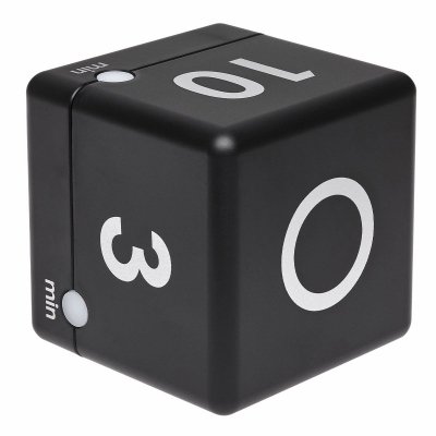 TFA 38.2040.01 CUBE-TIMER minutnik elektroniczny 3-5-7-10 min do nauki zabawy gry
