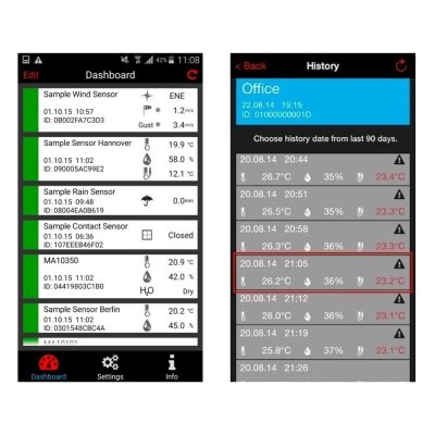 TFA 35.1154.01 COSY BARO czujnik temperatury wilgotności i ciśnienia WeatherHub Smart Home