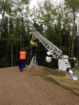 Lufft WS300 termo-higro-barometr kompaktowa stacja meteorologiczna przemysłowa Modbus