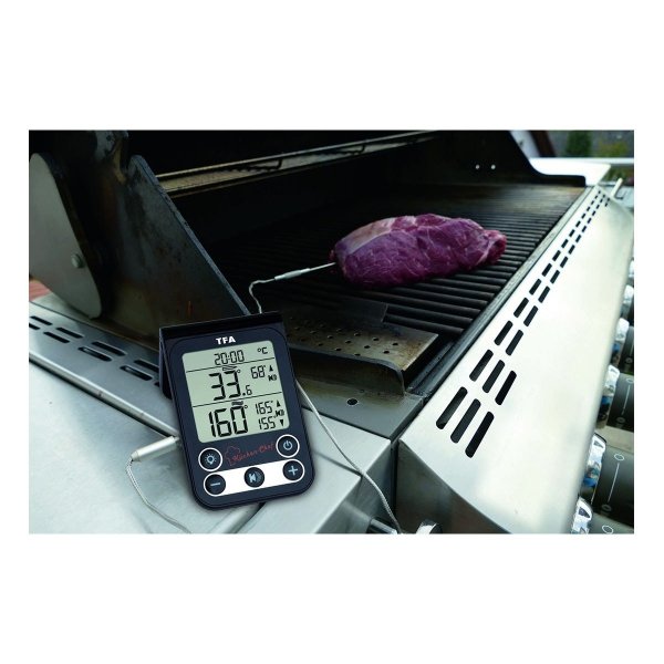 TFA 14.1512.01 KÜCHEN-CHEF termometr kuchenny elektroniczny z sondą szpilkową do piekarnika 2 w 1