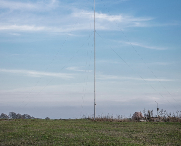 PM Ecology SM15 maszt pomiarowy gruntowy aluminiowy 15 m maszt anemometryczny, meteorologiczny, teleskopowy