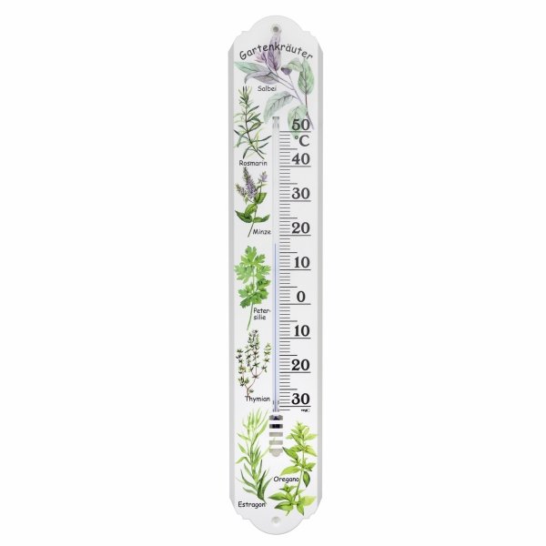 TFA 12.3040.21 termometr zewnętrzny cieczowy ścienny duży 50 cm