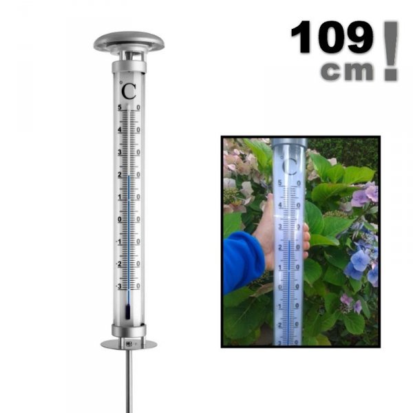 TFA 12.2057.54 SOLINO termometr ogrodowy podświetlany cieczowy bardzo duży 109 cm ZE ZWROTU