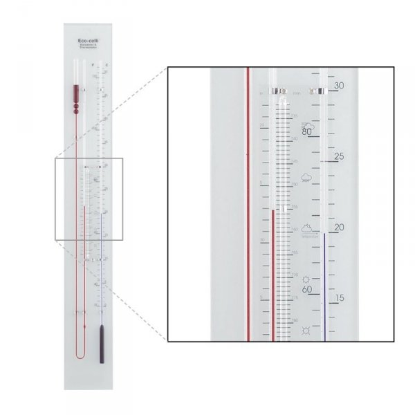 TFA 29.1007 ECO-CELLI barometr ścienny cieczowy z termometrem 98 cm