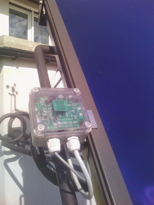 Sterownik solar tracker optyczny Edap ST100 paneli słonecznych na podstawie pozycji słońca
