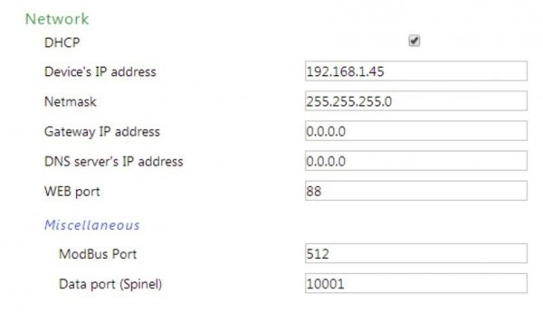 Papouch 2TH WIFI PAPAGO moduł pomiarowy internetowy dwukanałowy Modbus TCP, WIFI,