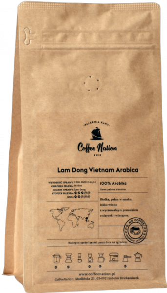 LAM DONG Arabica Vietnam  250g - 100% Arabika