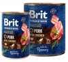 Brit Premium By Nature Pork & Trachea puszka 800g