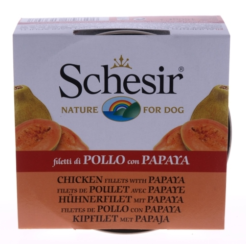 Schesir Chicken Fillets with Papaya 150g