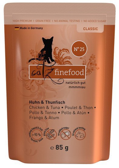 Catz Finefood N.25 Kurczak i Tuńczyk saszetka 85g