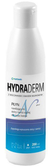 Eurowet Hydra-derm N - nawilżanie suchej skóry 200ml