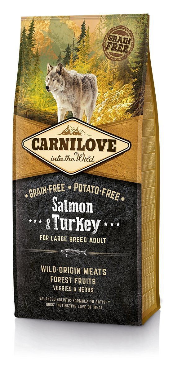 Carnilove Salmon and Turkey Large Breed Adult 12kg