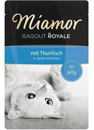 Miamor Ragout Royale z tuńczykiem w galaretce saszetka 100g