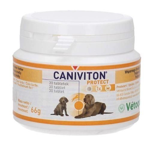 Vetoquinol Caniviton Protect 30 tabletek