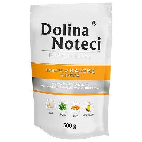 Dolina Noteci Premium Pies Kaczka i dynia saszetka 500g