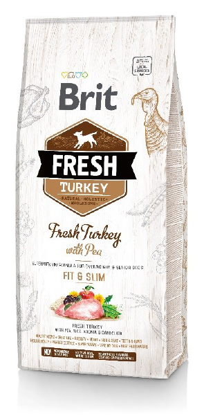 Brit Fresh Turkey &amp; Pea Adult Fit 12kg