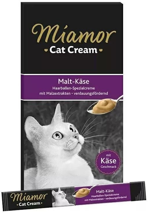  Miamor Cat Cream krem ze słodem i serem 6x15g