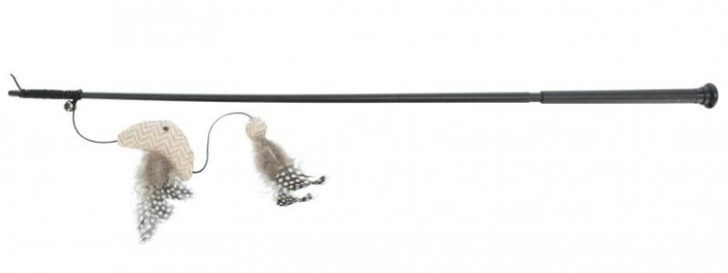 TRIXIE Wędka dla kota XXL z rybą z kocimiętką TX-45484
