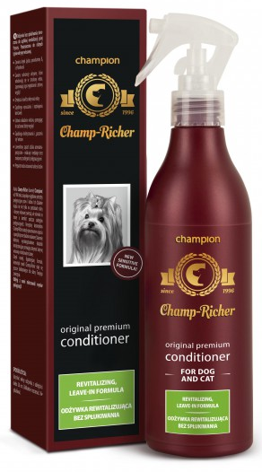 Champ-Richer Champion Odżywka rewitalizująca bez spłukiwania dla psów i kotów spray 250ml