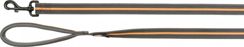 TRIXIE Smycz długa L–XL 1.80m/25mm papaja TX-207511
