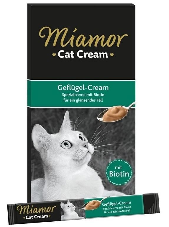 Miamor Cat Cream krem z drobiem 6x15g