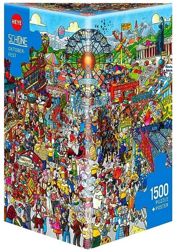 Puzzle 1500 Octoberfest (Puzzle+plakat)