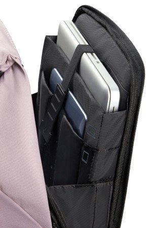  Plecak antykradzieżowy/ bezpieczny  SECURIPAK 2.0 BACKPACK 15.6&quot; LILAC 00-002