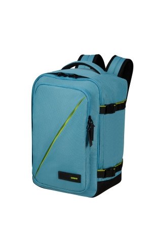   Torba/ plecak podręczny do RYANAIR . AMERICAN TOURISTER TAKE2CABIN CASUAL BACKPACK S BREEZE BLUE  11-004