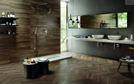 Sleek Wood Chevron 