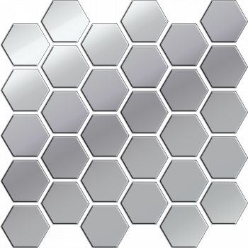 Ceramika Color Platinum Glass Hexagon Mozaika 25x25,8