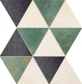 Domino Margot Green Mozaika 32,8x25,8