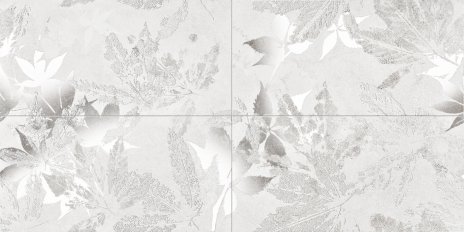 Domino Efemera Leaves Dekor ścienny 4-elementowy 119,8x59,8