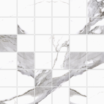 Cerrad Calacatta White Mozaika Mat 29,7x29,7