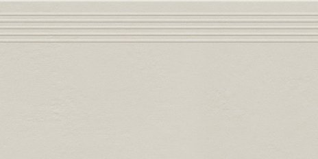 Tubądzin Industrio Light Grey Stopnica MAT 59,8x29,6