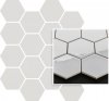 PARADYZ PAR uniwersalna mozaika prasowana grys paradyż hexagon 22,35x25,81g1 220x255 g1 szt