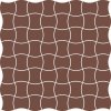 PARADYZ PAR modernizm brown mozaika prasowana k.3,6x4,4 30,86x30,86 g1 309x309 g1 szt