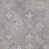 CERRAD gres softcement silver decor patchwork rect 597x597x8 g1 m2